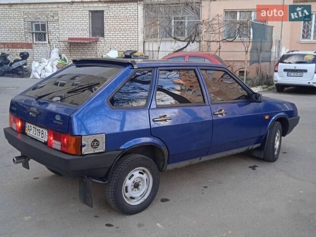 Синий ВАЗ 2109, объемом двигателя 1.6 л и пробегом 57 тыс. км за 2500 $, фото 6 на Automoto.ua