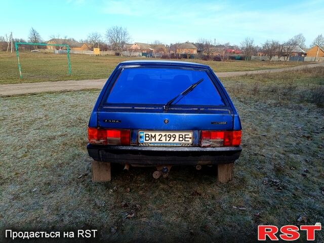 Синий ВАЗ 2109, объемом двигателя 1.6 л и пробегом 214 тыс. км за 750 $, фото 3 на Automoto.ua