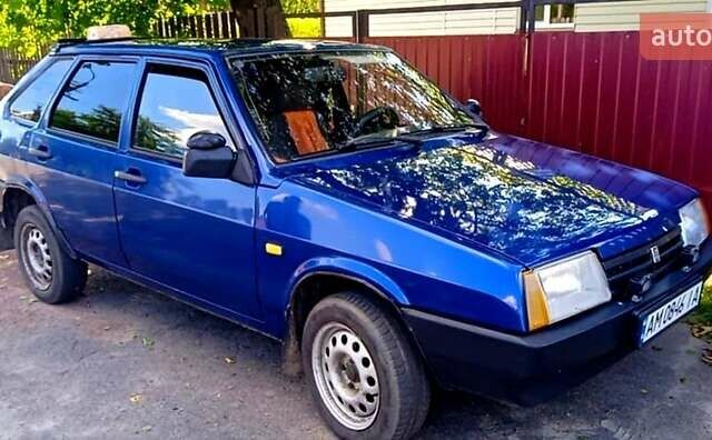 Синій ВАЗ 2109, об'ємом двигуна 1.6 л та пробігом 165 тис. км за 1600 $, фото 1 на Automoto.ua