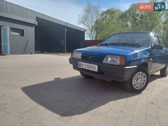 Синий ВАЗ 2109, объемом двигателя 1.6 л и пробегом 180 тыс. км за 2300 $, фото 4 на Automoto.ua