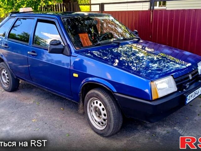 Синій ВАЗ 2109, об'ємом двигуна 1.6 л та пробігом 165 тис. км за 1600 $, фото 2 на Automoto.ua