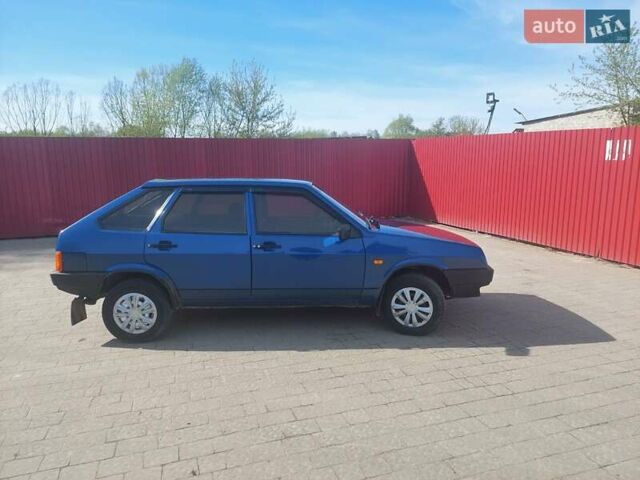 Синий ВАЗ 2109, объемом двигателя 1.6 л и пробегом 180 тыс. км за 2300 $, фото 7 на Automoto.ua
