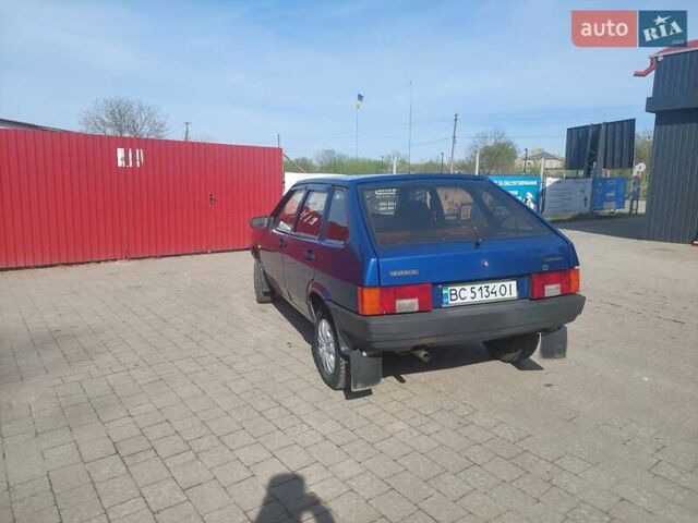 Синий ВАЗ 2109, объемом двигателя 1.6 л и пробегом 180 тыс. км за 2300 $, фото 9 на Automoto.ua