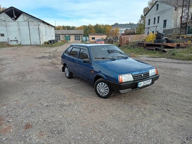 Синий ВАЗ 2109, объемом двигателя 1.6 л и пробегом 212 тыс. км за 1499 $, фото 1 на Automoto.ua