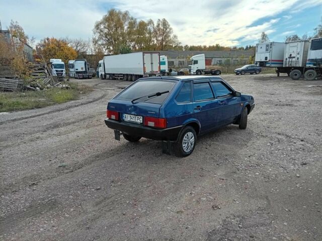 Синий ВАЗ 2109, объемом двигателя 1.6 л и пробегом 212 тыс. км за 1501 $, фото 1 на Automoto.ua