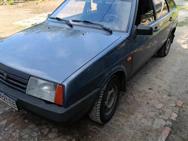Синий ВАЗ 2109, объемом двигателя 1.6 л и пробегом 156 тыс. км за 2700 $, фото 1 на Automoto.ua