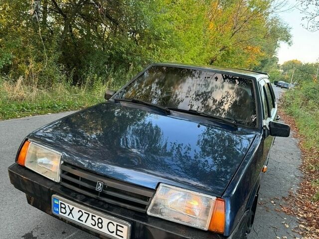 Синий ВАЗ 2109, объемом двигателя 1.6 л и пробегом 210 тыс. км за 1500 $, фото 1 на Automoto.ua