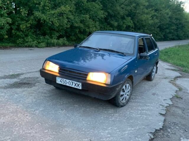 ВАЗ 2109 1997 в Хмельницком на Automoto.ua Синий ВАЗ 2109, объемом двигателя 1 л и пробегом 10 тыс. км за 1000 $, фото 3 на Automoto.ua