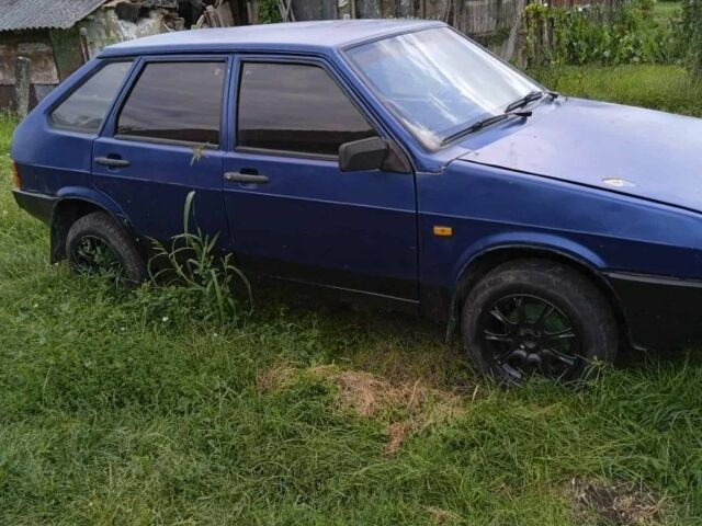 Синий ВАЗ 2109, объемом двигателя 1.3 л и пробегом 300 тыс. км за 484 $, фото 4 на Automoto.ua