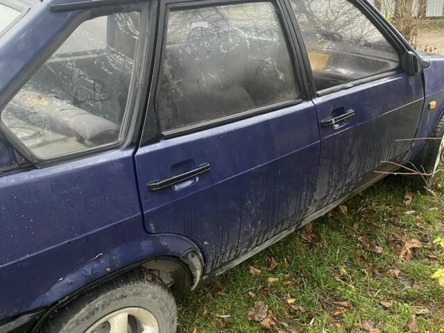 Синий ВАЗ 2109, объемом двигателя 0 л и пробегом 123 тыс. км за 250 $, фото 1 на Automoto.ua