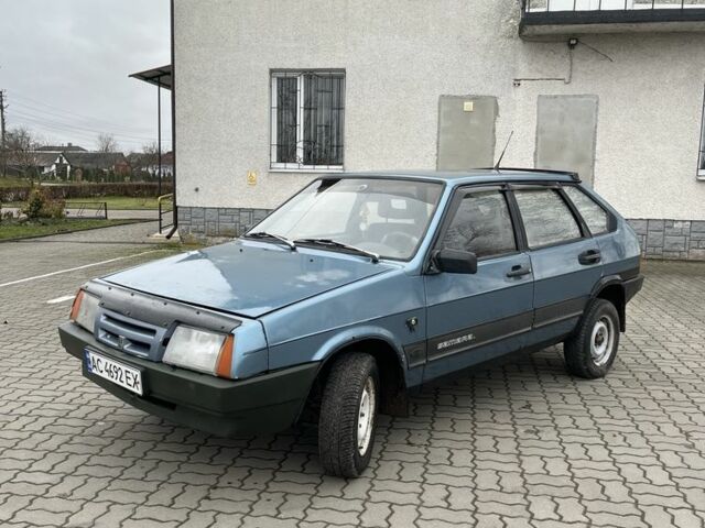 Синий ВАЗ 2109, объемом двигателя 1.3 л и пробегом 200 тыс. км за 730 $, фото 1 на Automoto.ua