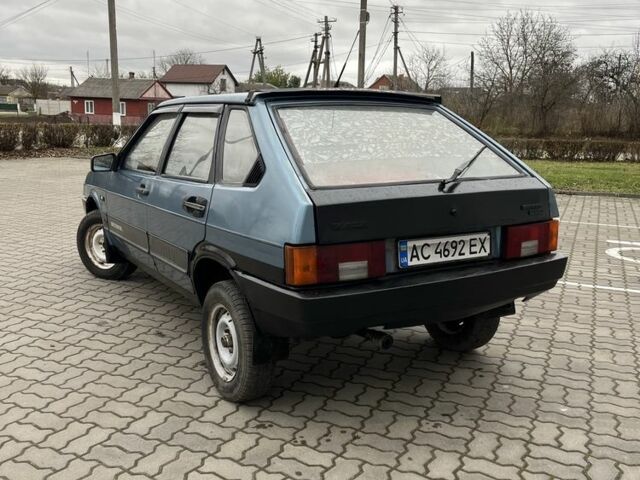 Синий ВАЗ 2109, объемом двигателя 1.3 л и пробегом 200 тыс. км за 730 $, фото 5 на Automoto.ua