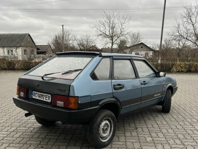 Синий ВАЗ 2109, объемом двигателя 1.3 л и пробегом 200 тыс. км за 730 $, фото 6 на Automoto.ua