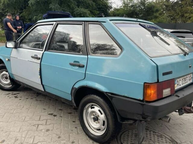 Синий ВАЗ 2109, объемом двигателя 1.5 л и пробегом 200 тыс. км за 1050 $, фото 2 на Automoto.ua