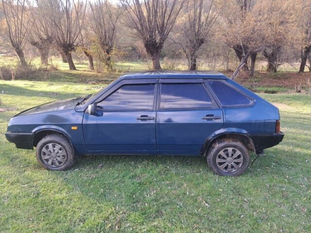 Синий ВАЗ 2109, объемом двигателя 1.5 л и пробегом 100 тыс. км за 1000 $, фото 4 на Automoto.ua