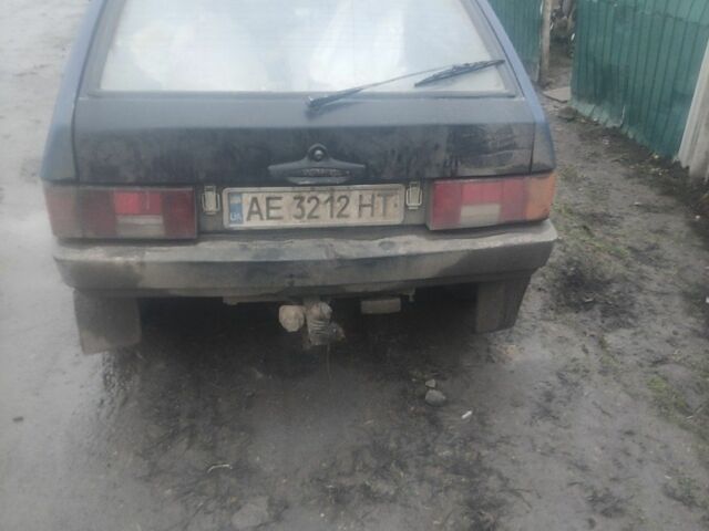 Синій ВАЗ 2109, об'ємом двигуна 1 л та пробігом 12 тис. км за 473 $, фото 1 на Automoto.ua