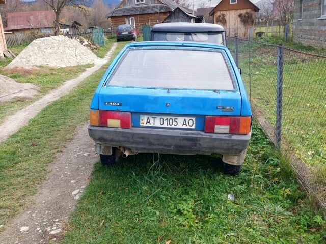 Синий ВАЗ 2109, объемом двигателя 1.5 л и пробегом 200 тыс. км за 350 $, фото 2 на Automoto.ua