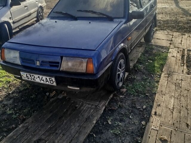 Синий ВАЗ 2109, объемом двигателя 1.5 л и пробегом 3 тыс. км за 532 $, фото 1 на Automoto.ua