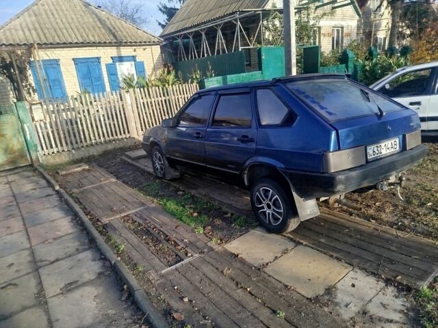 Синий ВАЗ 2109, объемом двигателя 1.5 л и пробегом 3 тыс. км за 532 $, фото 2 на Automoto.ua