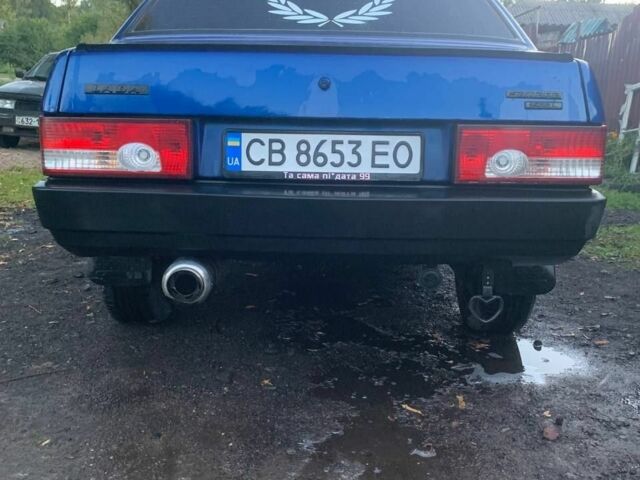 Синий ВАЗ 2109, объемом двигателя 1.5 л и пробегом 450 тыс. км за 1700 $, фото 7 на Automoto.ua
