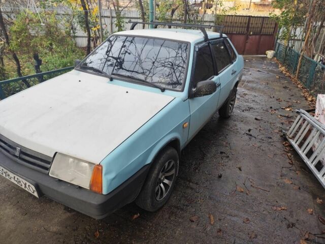 Синий ВАЗ 2109, объемом двигателя 1.5 л и пробегом 3 тыс. км за 1348 $, фото 1 на Automoto.ua