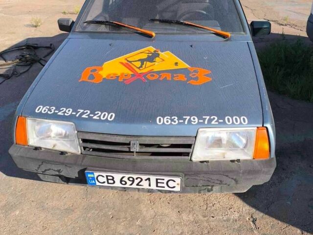 Синий ВАЗ 2109, объемом двигателя 1.5 л и пробегом 160 тыс. км за 2000 $, фото 1 на Automoto.ua