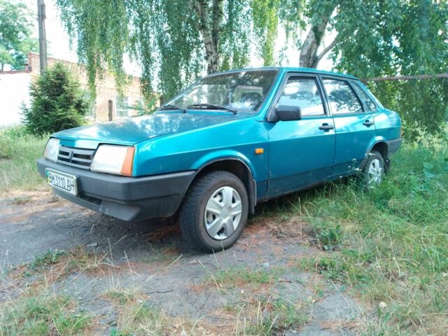 Синий ВАЗ 2109, объемом двигателя 1.5 л и пробегом 100 тыс. км за 1300 $, фото 1 на Automoto.ua