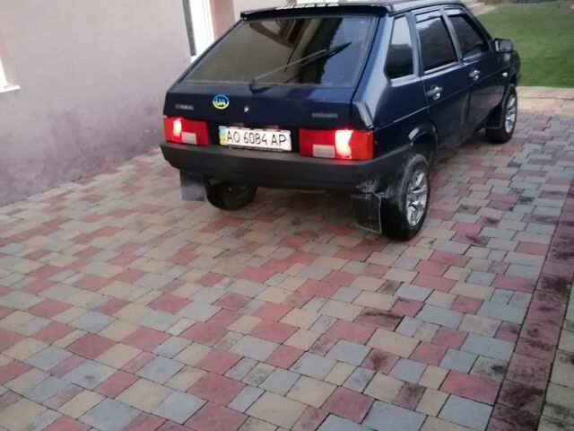 Синий ВАЗ 2109, объемом двигателя 1.5 л и пробегом 176 тыс. км за 1100 $, фото 1 на Automoto.ua