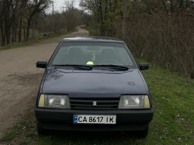 Синий ВАЗ 2109, объемом двигателя 1.5 л и пробегом 389 тыс. км за 750 $, фото 1 на Automoto.ua