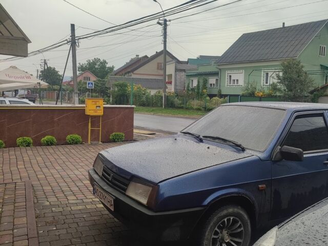 Синий ВАЗ 2109, объемом двигателя 1.5 л и пробегом 168 тыс. км за 1600 $, фото 2 на Automoto.ua