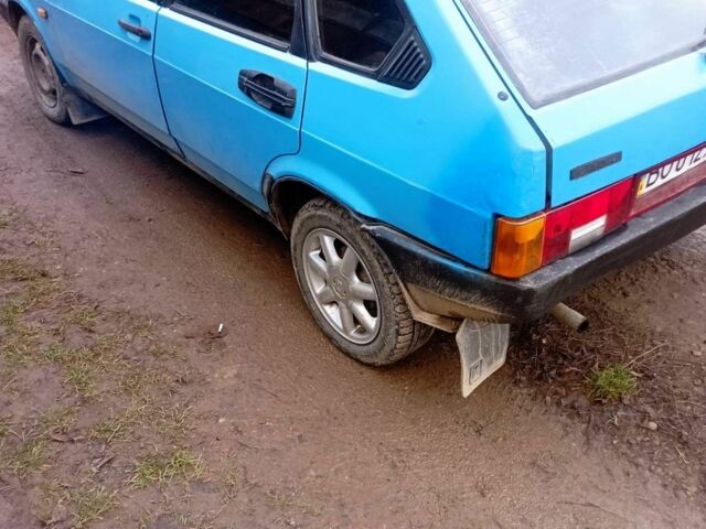 Синий ВАЗ 2109, объемом двигателя 0 л и пробегом 300 тыс. км за 700 $, фото 1 на Automoto.ua