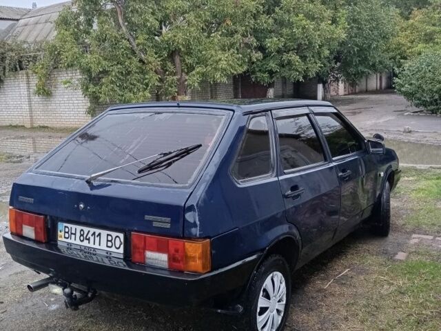 Синий ВАЗ 2109, объемом двигателя 3 л и пробегом 54 тыс. км за 550 $, фото 2 на Automoto.ua