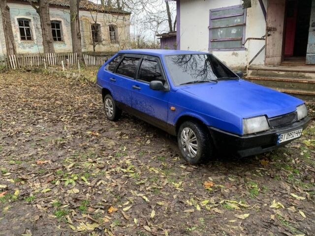 Синий ВАЗ 2109, объемом двигателя 1.3 л и пробегом 3 тыс. км за 830 $, фото 3 на Automoto.ua