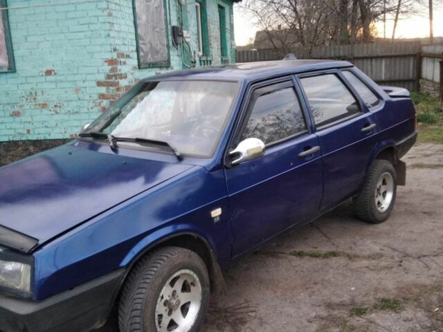 Синій ВАЗ 2109, об'ємом двигуна 1.3 л та пробігом 2 тис. км за 1100 $, фото 1 на Automoto.ua