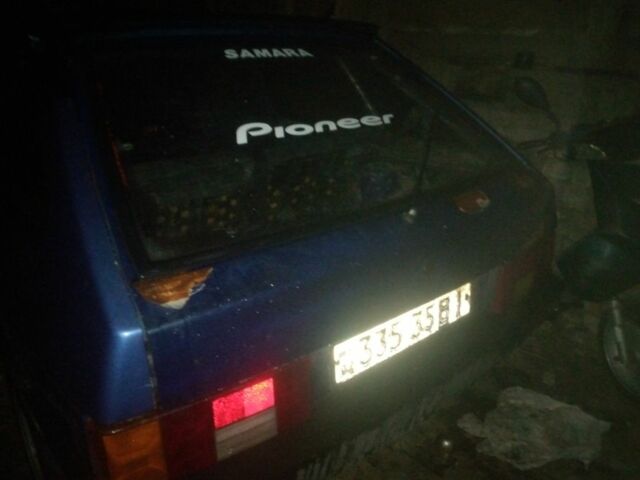 Синий ВАЗ 2109, объемом двигателя 1.5 л и пробегом 266 тыс. км за 650 $, фото 1 на Automoto.ua