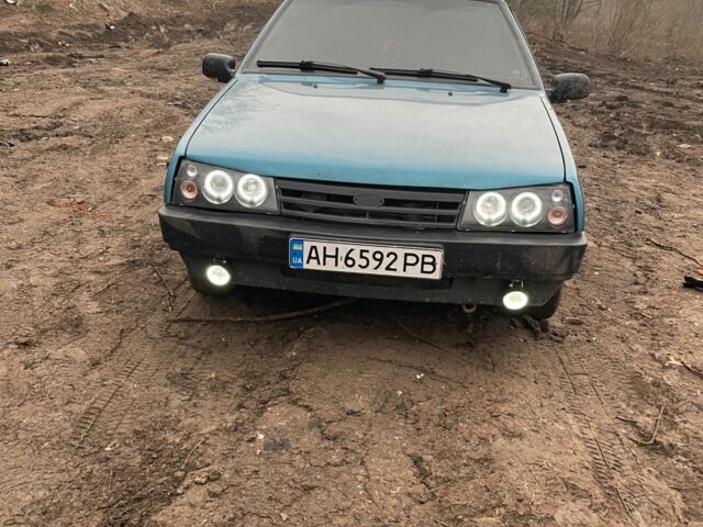 Синий ВАЗ 2109, объемом двигателя 1.5 л и пробегом 2 тыс. км за 2500 $, фото 15 на Automoto.ua