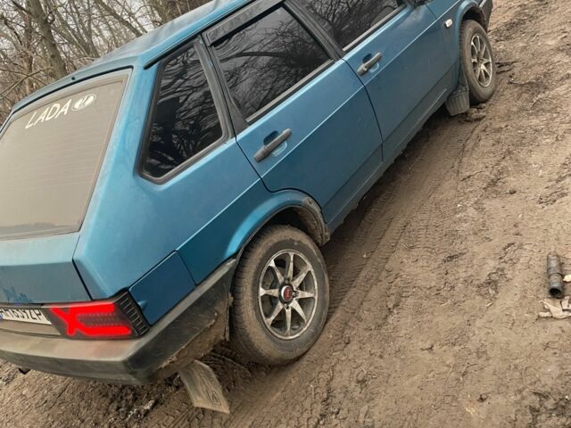 Синий ВАЗ 2109, объемом двигателя 1.5 л и пробегом 2 тыс. км за 2500 $, фото 12 на Automoto.ua