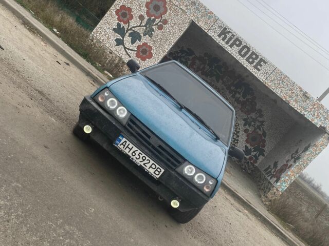 Синий ВАЗ 2109, объемом двигателя 1.5 л и пробегом 358 тыс. км за 1662 $, фото 1 на Automoto.ua