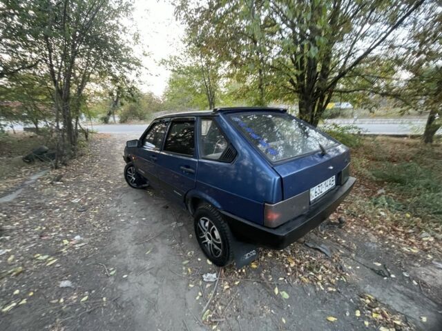Синий ВАЗ 2109, объемом двигателя 1.5 л и пробегом 110 тыс. км за 450 $, фото 5 на Automoto.ua