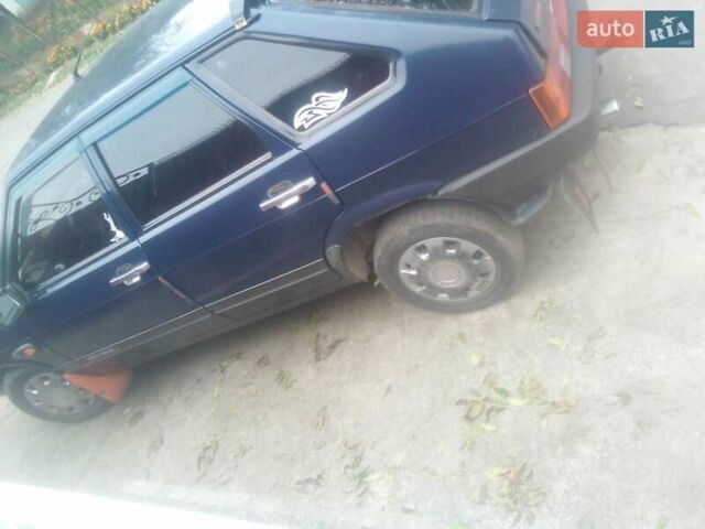Синий ВАЗ 2109, объемом двигателя 1.5 л и пробегом 312 тыс. км за 1700 $, фото 2 на Automoto.ua