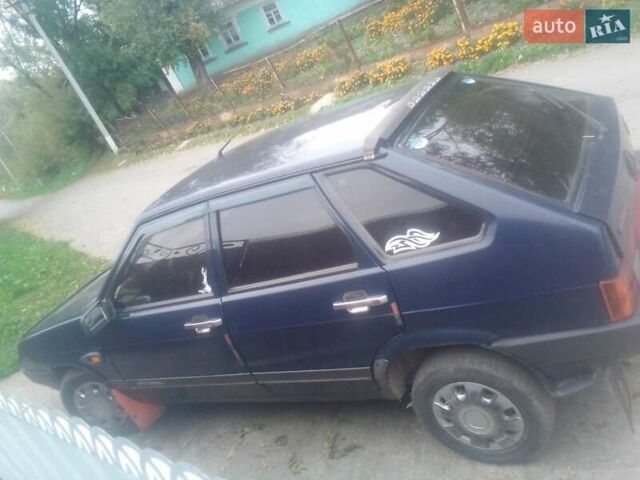 Синий ВАЗ 2109, объемом двигателя 1.5 л и пробегом 312 тыс. км за 1700 $, фото 3 на Automoto.ua