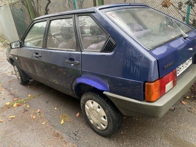 Синий ВАЗ 2109, объемом двигателя 1.3 л и пробегом 20 тыс. км за 900 $, фото 3 на Automoto.ua