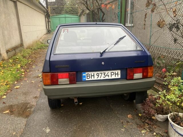 Синий ВАЗ 2109, объемом двигателя 1.3 л и пробегом 20 тыс. км за 900 $, фото 1 на Automoto.ua