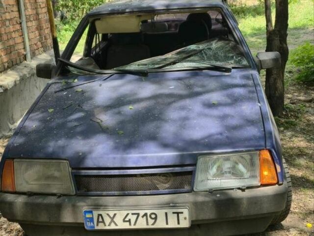 Синий ВАЗ 2109, объемом двигателя 1.5 л и пробегом 1000 тыс. км за 500 $, фото 2 на Automoto.ua