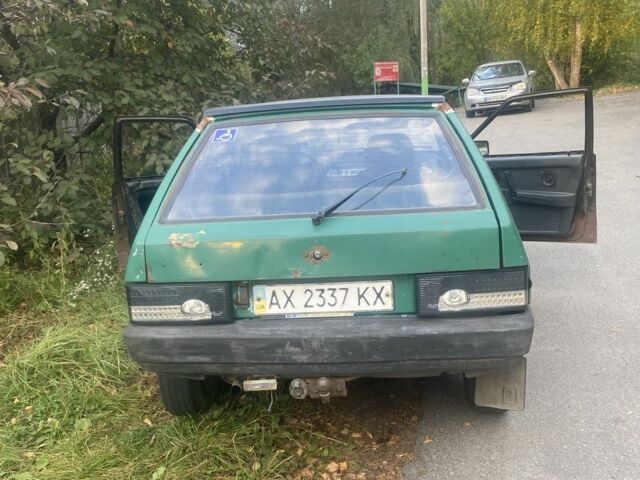 Зеленый ВАЗ 2109, объемом двигателя 1.1 л и пробегом 100 тыс. км за 500 $, фото 1 на Automoto.ua