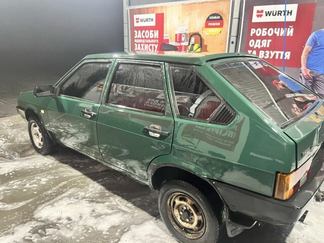 Зеленый ВАЗ 2109, объемом двигателя 1.3 л и пробегом 175 тыс. км за 1000 $, фото 3 на Automoto.ua