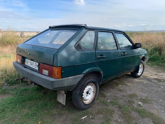 Зелений ВАЗ 2109, об'ємом двигуна 1.3 л та пробігом 7 тис. км за 596 $, фото 2 на Automoto.ua