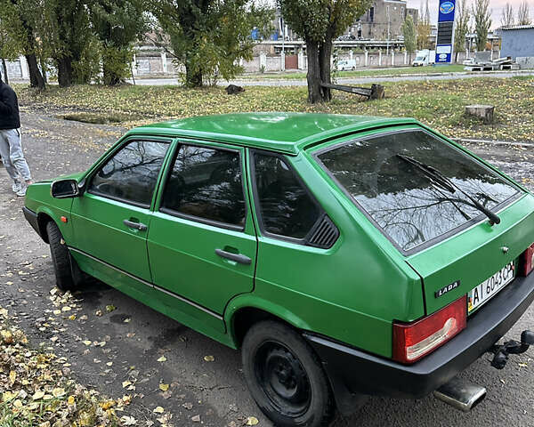 Зеленый ВАЗ 2109, объемом двигателя 1.5 л и пробегом 222 тыс. км за 950 $, фото 2 на Automoto.ua