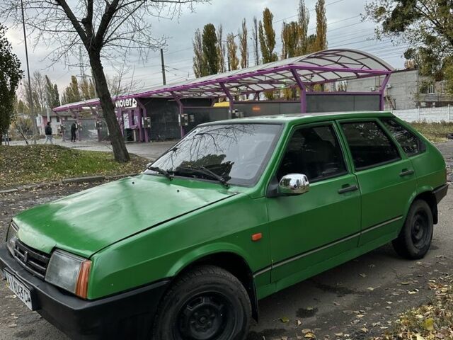 Зеленый ВАЗ 2109, объемом двигателя 1.5 л и пробегом 222 тыс. км за 950 $, фото 1 на Automoto.ua