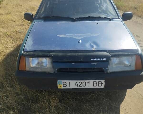 Зеленый ВАЗ 2109, объемом двигателя 1.5 л и пробегом 100 тыс. км за 839 $, фото 1 на Automoto.ua